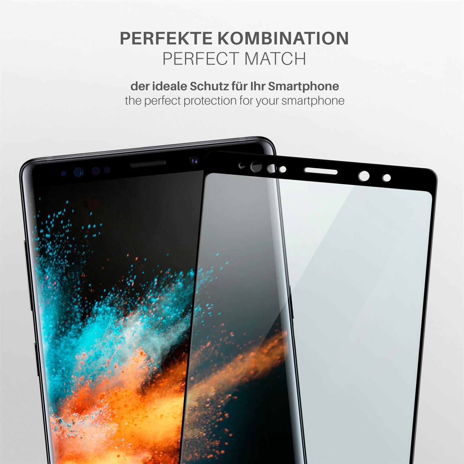 moex CurveProtect Samsung Galaxy Note 9 Panzerglas 3D Full Screen – Weiteres Produktbild 3 moex CurveProtect Samsung Galaxy Note 9 Panzerglas 3D Full Screen – Weiteres Produktbild 3