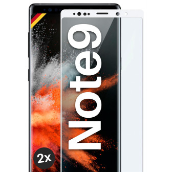 moex CurveProtect Samsung Galaxy Note 9 Panzerglas 3D Full Screen – 2x White