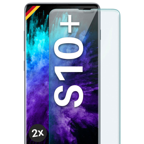 moex CurveProtect Samsung Galaxy S10 Plus Panzerglas 3D Full Screen – Weiteres Produktbild 1