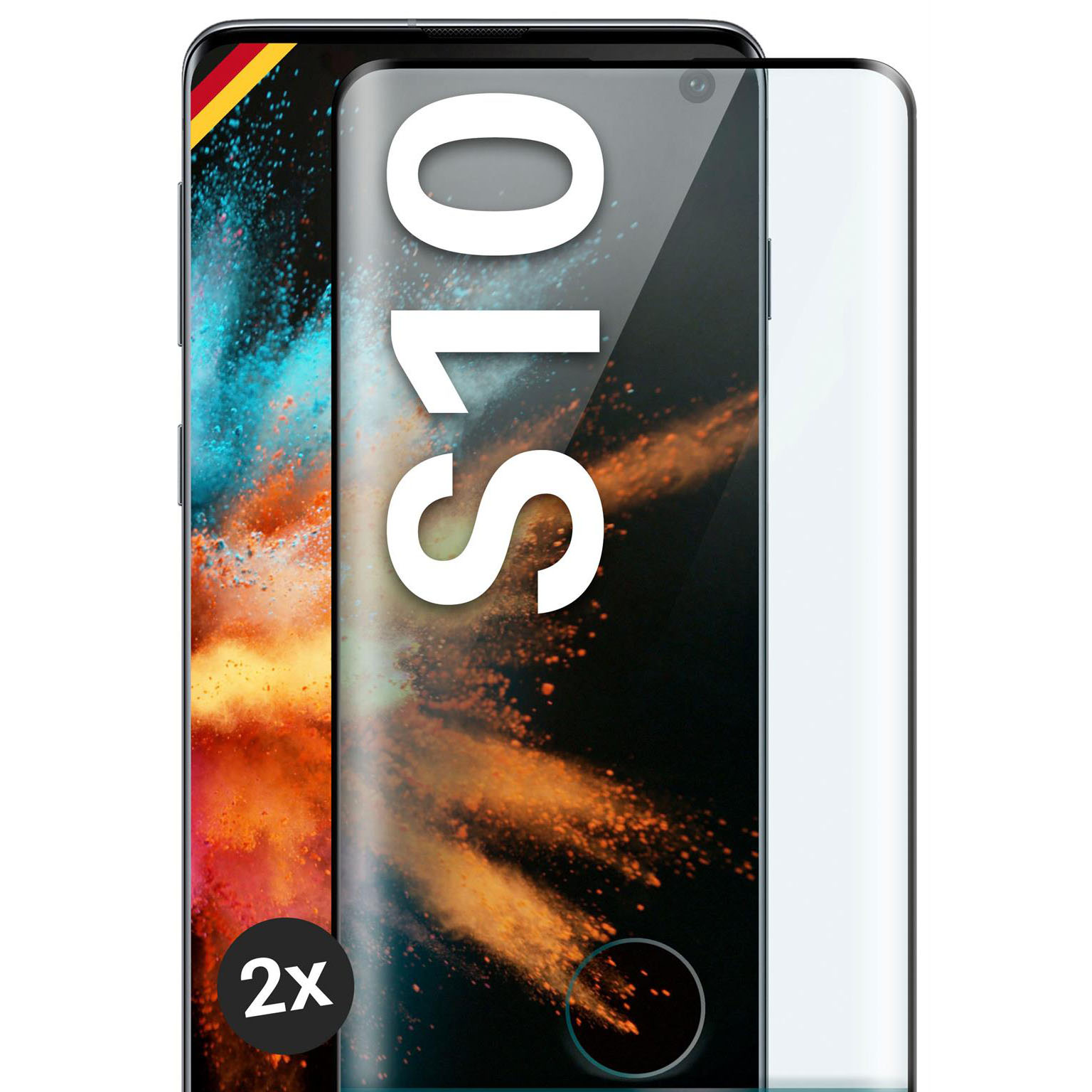 moex CurveProtect Samsung Galaxy S10 Panzerglas 3D Full Screen – Weiteres Produktbild 1 moex CurveProtect Samsung Galaxy S10 Panzerglas 3D Full Screen – Weiteres Produktbild 1