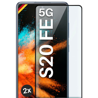 moex CurveProtect Samsung Galaxy S20 FE 5G Panzerglas 3D Full Screen – 2x Black