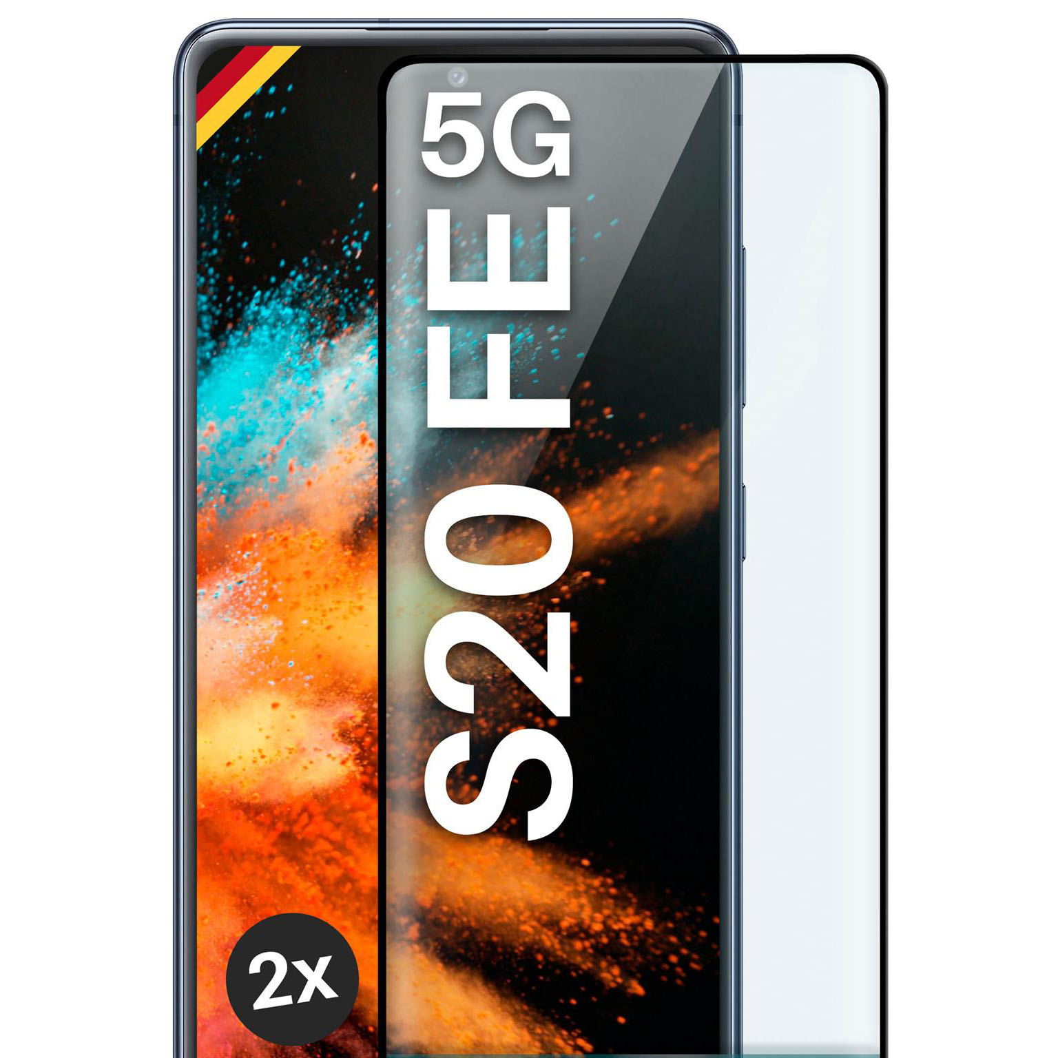 moex CurveProtect Samsung Galaxy S20 FE 5G Panzerglas 3D Full Screen – Weiteres Produktbild 1 moex CurveProtect Samsung Galaxy S20 FE 5G Panzerglas 3D Full Screen – Weiteres Produktbild 1
