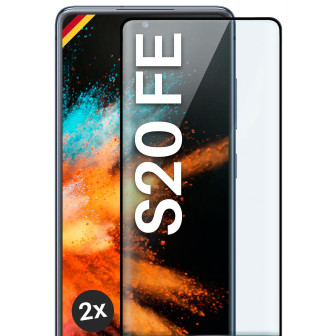 moex CurveProtect Samsung Galaxy S20 FE Panzerglas 3D Full Screen – 2x Black