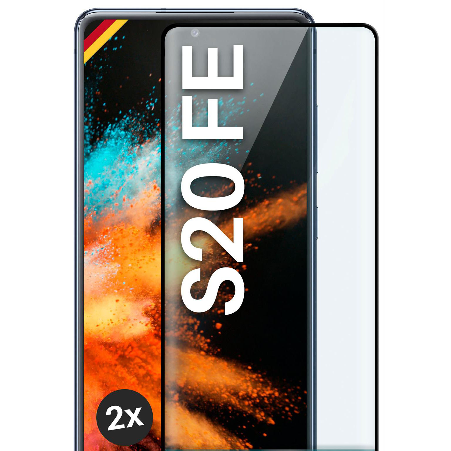 moex CurveProtect Samsung Galaxy S20 FE Panzerglas 3D Full Screen – Weiteres Produktbild 1 moex CurveProtect Samsung Galaxy S20 FE Panzerglas 3D Full Screen – Weiteres Produktbild 1