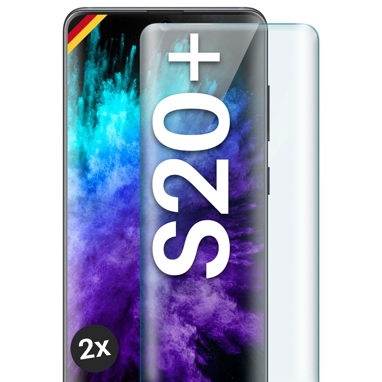 moex CurveProtect Samsung Galaxy S20 Plus Panzerglas 3D Full Screen – Weiteres Produktbild 1 moex CurveProtect Samsung Galaxy S20 Plus Panzerglas 3D Full Screen – Weiteres Produktbild 1