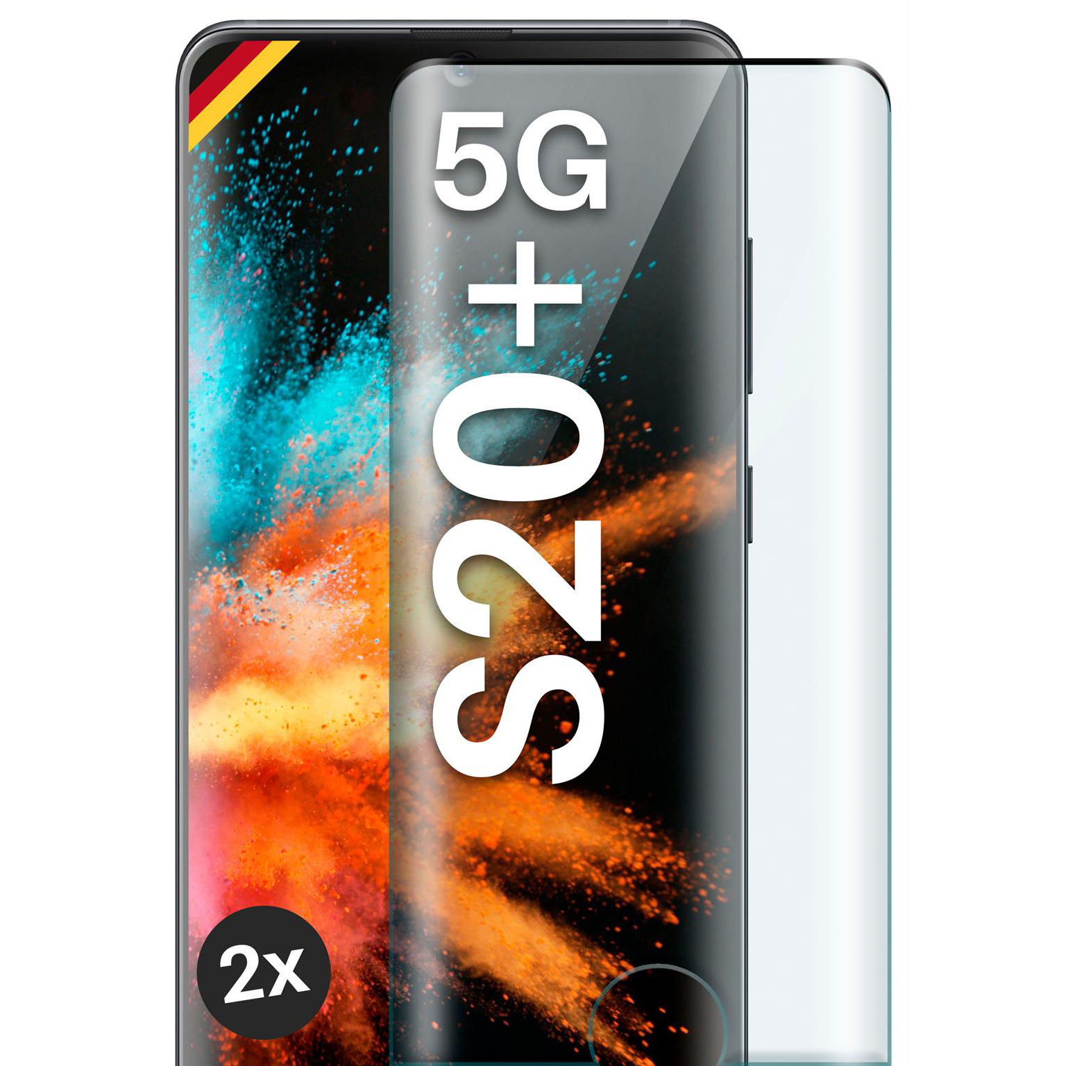 moex CurveProtect Samsung Galaxy S20 Plus 5G Panzerglas 3D Full Screen – Weiteres Produktbild 1 moex CurveProtect Samsung Galaxy S20 Plus 5G Panzerglas 3D Full Screen – Weiteres Produktbild 1