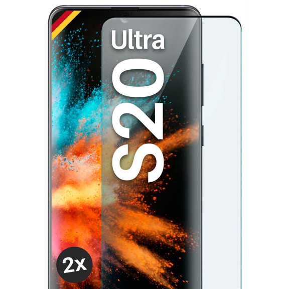 moex CurveProtect Samsung Galaxy S20 Ultra Panzerglas 3D Full Screen – Weiteres Produktbild 1