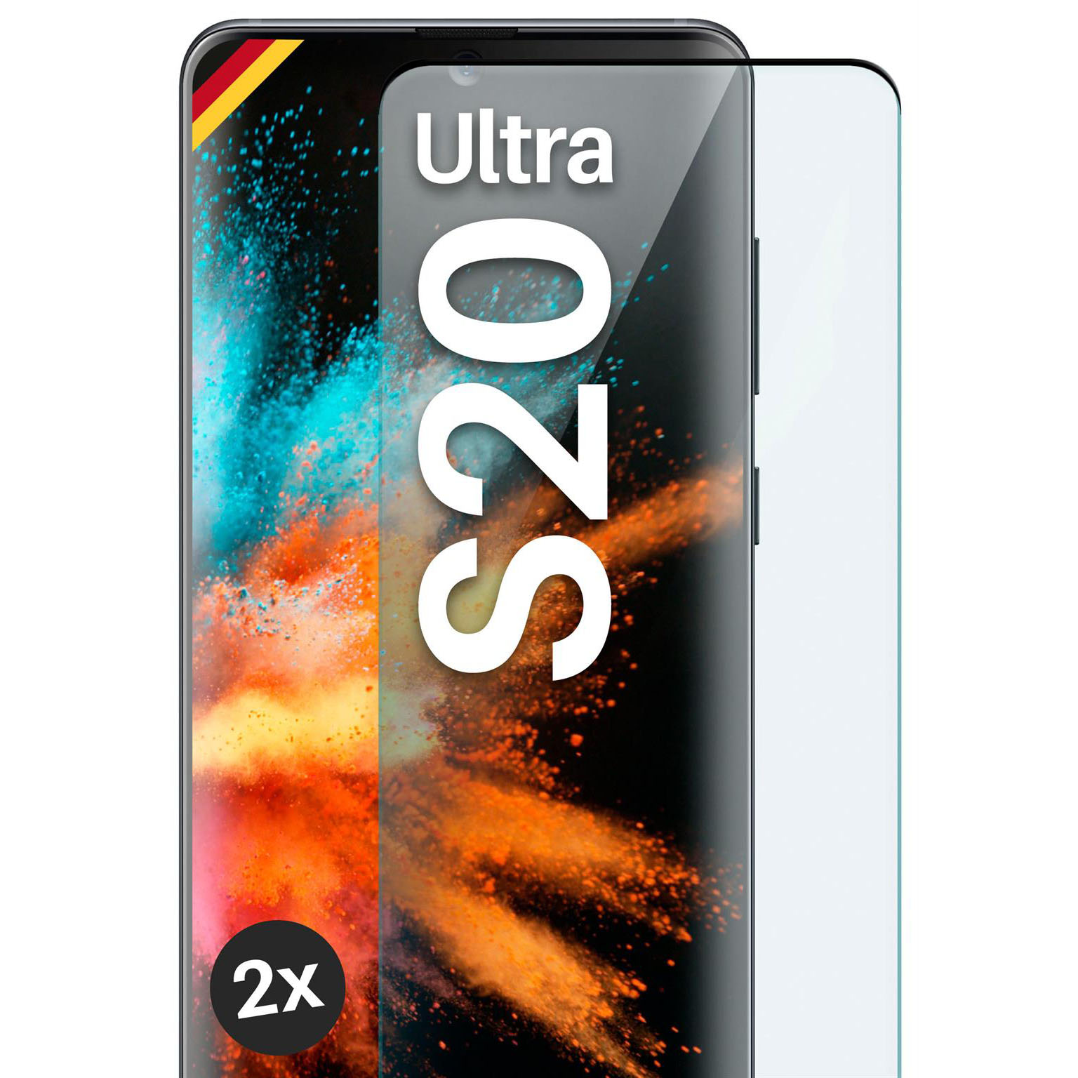 moex CurveProtect Samsung Galaxy S20 Ultra Panzerglas 3D Full Screen – Weiteres Produktbild 1 moex CurveProtect Samsung Galaxy S20 Ultra Panzerglas 3D Full Screen – Weiteres Produktbild 1