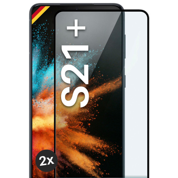 moex CurveProtect Samsung Galaxy S21 Plus Panzerglas 3D Full Screen – Weiteres Produktbild 1