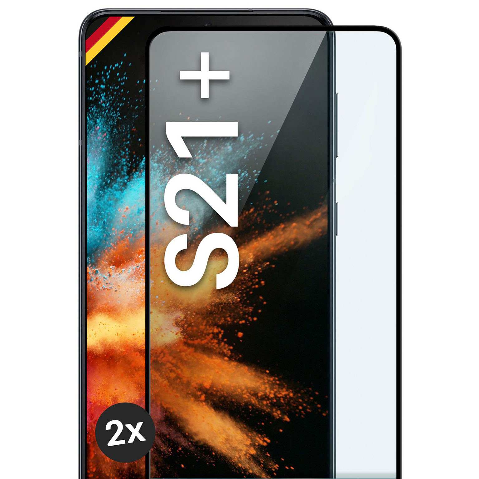 moex CurveProtect Samsung Galaxy S21 Plus Panzerglas 3D Full Screen – Weiteres Produktbild 1 moex CurveProtect Samsung Galaxy S21 Plus Panzerglas 3D Full Screen – Weiteres Produktbild 1