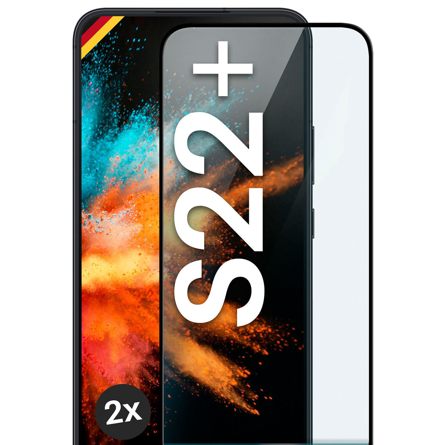 moex CurveProtect Samsung Galaxy S22 Plus Panzerglas 3D Full Screen – Weiteres Produktbild 1 moex CurveProtect Samsung Galaxy S22 Plus Panzerglas 3D Full Screen – Weiteres Produktbild 1
