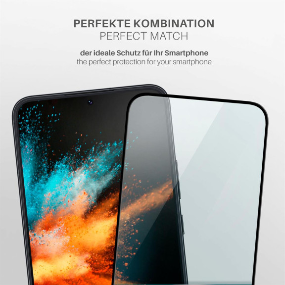 moex CurveProtect Samsung Galaxy S22 Plus Panzerglas 3D Full Screen – Weiteres Produktbild 3