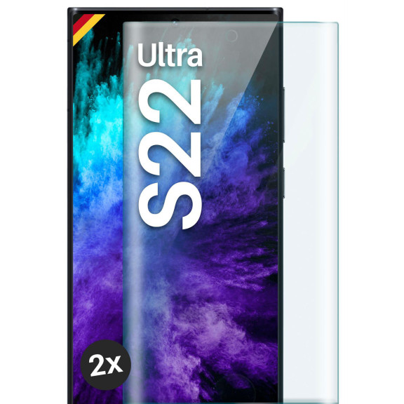 moex CurveProtect Samsung Galaxy S22 Ultra Panzerglas 3D Full Screen – Weiteres Produktbild 1 moex CurveProtect Samsung Galaxy S22 Ultra Panzerglas 3D Full Screen – Weiteres Produktbild 1