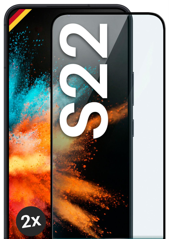 moex CurveProtect Samsung Galaxy S22 Panzerglas 3D Full Screen – Weiteres Produktbild 1