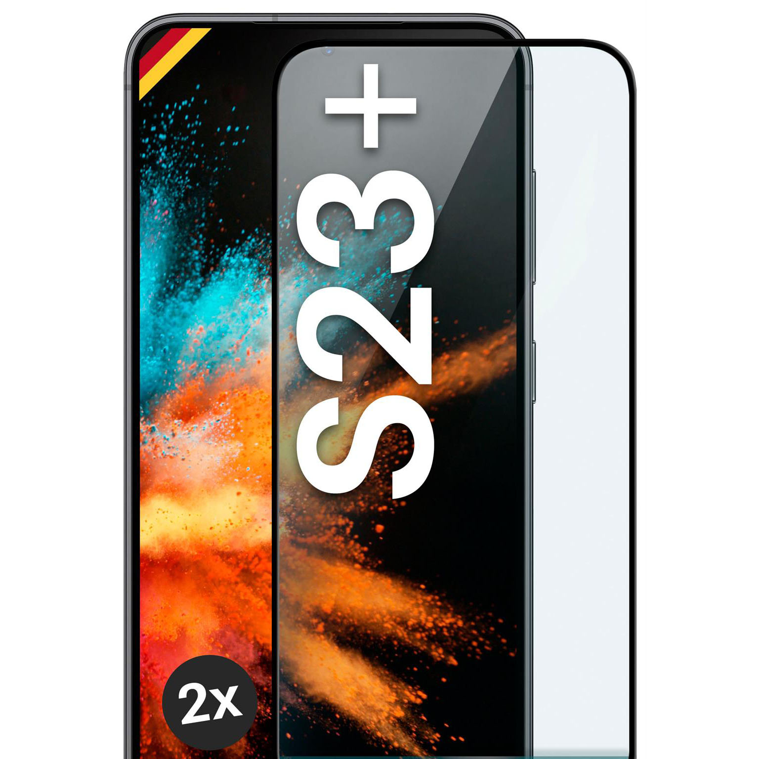 moex CurveProtect Samsung Galaxy S23 Plus Panzerglas 3D Full Screen – Weiteres Produktbild 1 moex CurveProtect Samsung Galaxy S23 Plus Panzerglas 3D Full Screen – Weiteres Produktbild 1