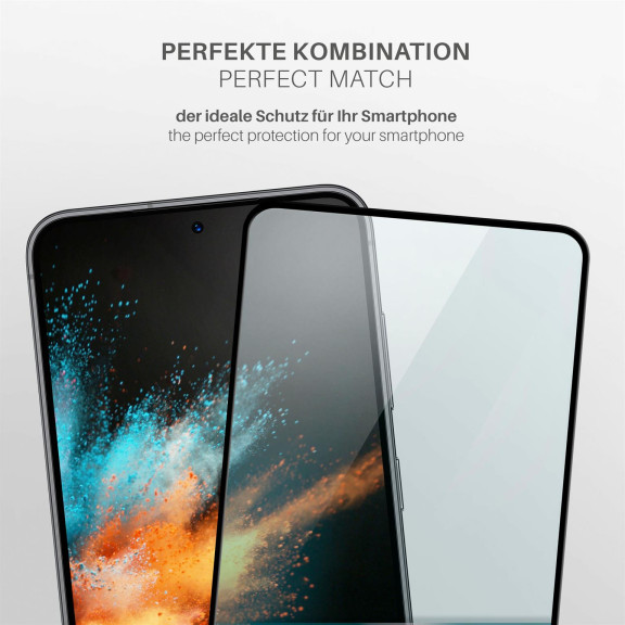 moex CurveProtect Samsung Galaxy S23 Panzerglas 3D Full Screen – Weiteres Produktbild 3