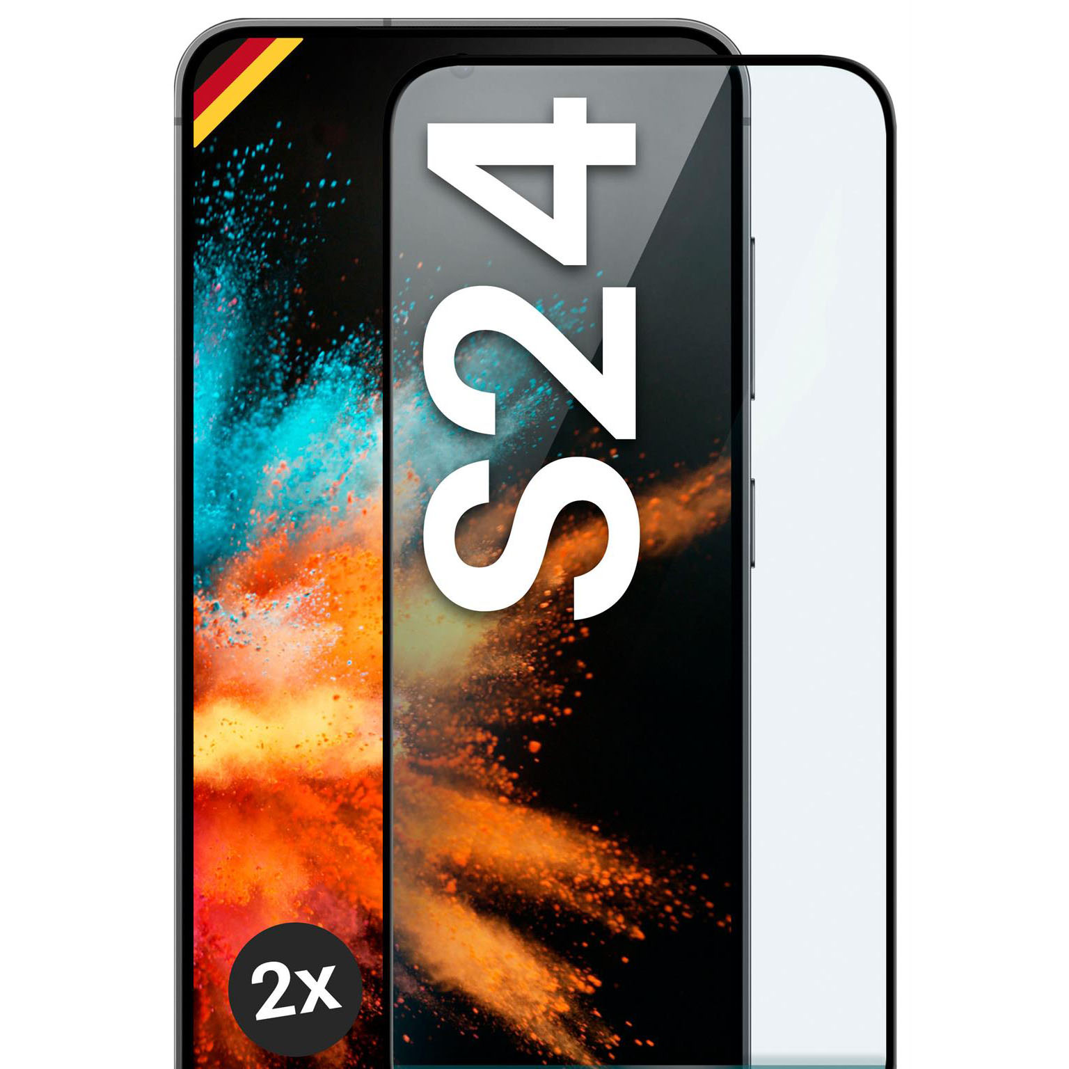 moex CurveProtect Samsung Galaxy S24 Panzerglas 3D Full Screen – undefined