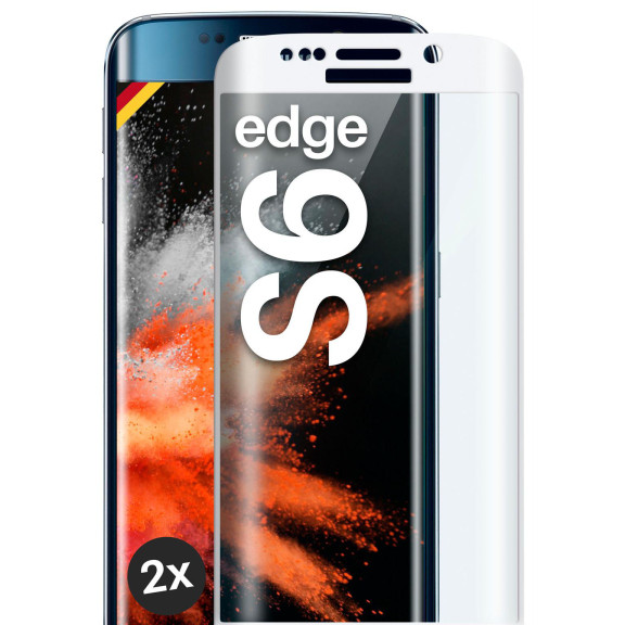moex CurveProtect Samsung Galaxy S6 Edge Panzerglas 3D Full Screen – Weiteres Produktbild 1