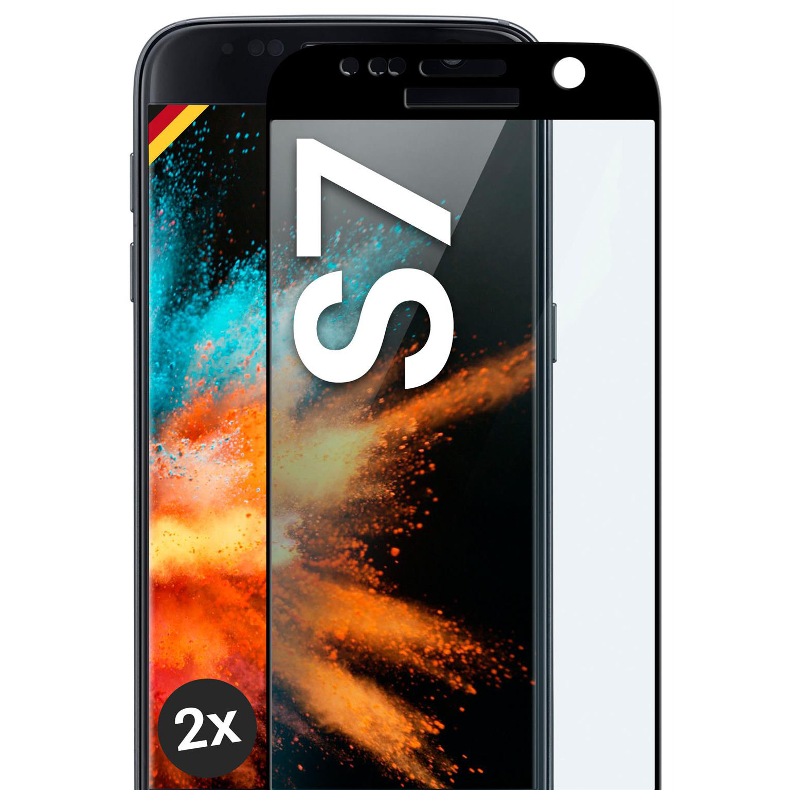 moex CurveProtect Samsung Galaxy S7 Panzerglas 3D Full Screen – Weiteres Produktbild 1 moex CurveProtect Samsung Galaxy S7 Panzerglas 3D Full Screen – Weiteres Produktbild 1