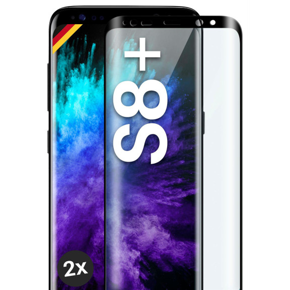 moex CurveProtect Samsung Galaxy S8 Plus Panzerglas 3D Full Screen – Weiteres Produktbild 1 moex CurveProtect Samsung Galaxy S8 Plus Panzerglas 3D Full Screen – Weiteres Produktbild 1