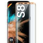 moex CurveProtect Samsung Galaxy S8 Panzerglas 3D Full Screen – Weiteres Produktbild 1