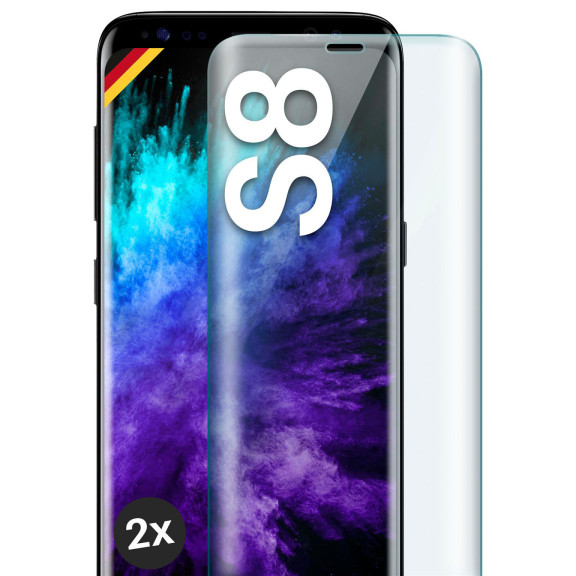 moex CurveProtect Samsung Galaxy S8 Panzerglas 3D Full Screen – Weiteres Produktbild 1 moex CurveProtect Samsung Galaxy S8 Panzerglas 3D Full Screen – Weiteres Produktbild 1