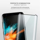 moex CurveProtect S für Samsung Galaxy S8 – Hüllenfreundliche Schutzfolie – Curved 3D Panzerglas – Weiteres Produktbild 3