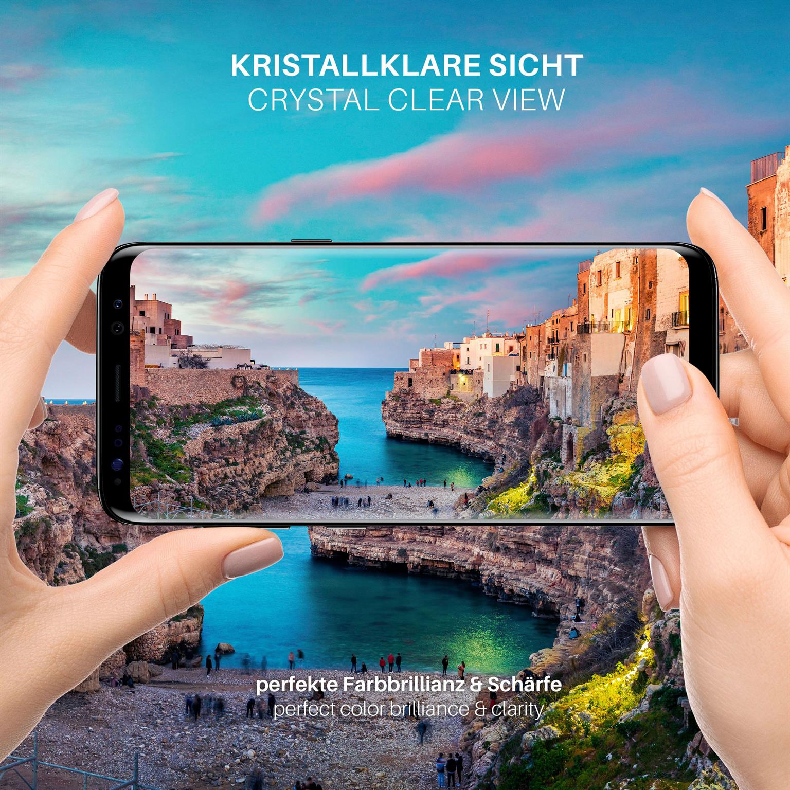 moex CurveProtect S für Samsung Galaxy S8 – Hüllenfreundliche Schutzfolie – Curved 3D Panzerglas – Weiteres Produktbild 5 moex CurveProtect S für Samsung Galaxy S8 – Hüllenfreundliche Schutzfolie – Curved 3D Panzerglas – Weiteres Produktbild 5