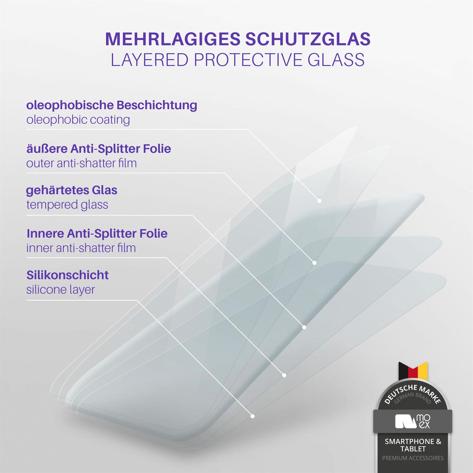 moex CurveProtect Sony Xperia XA1 Panzerglas 3D Full Screen – Weiteres Produktbild 2 moex CurveProtect Sony Xperia XA1 Panzerglas 3D Full Screen – Weiteres Produktbild 2