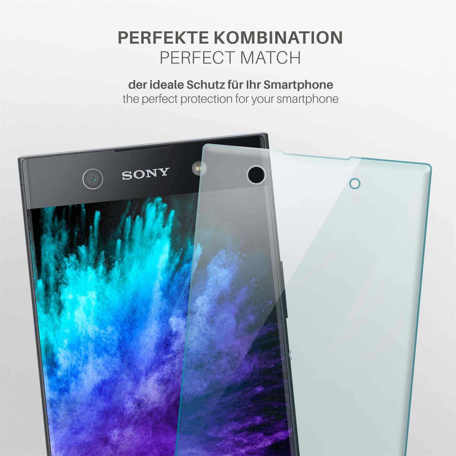 moex CurveProtect Sony Xperia XA1 Panzerglas 3D Full Screen – Weiteres Produktbild 3 moex CurveProtect Sony Xperia XA1 Panzerglas 3D Full Screen – Weiteres Produktbild 3