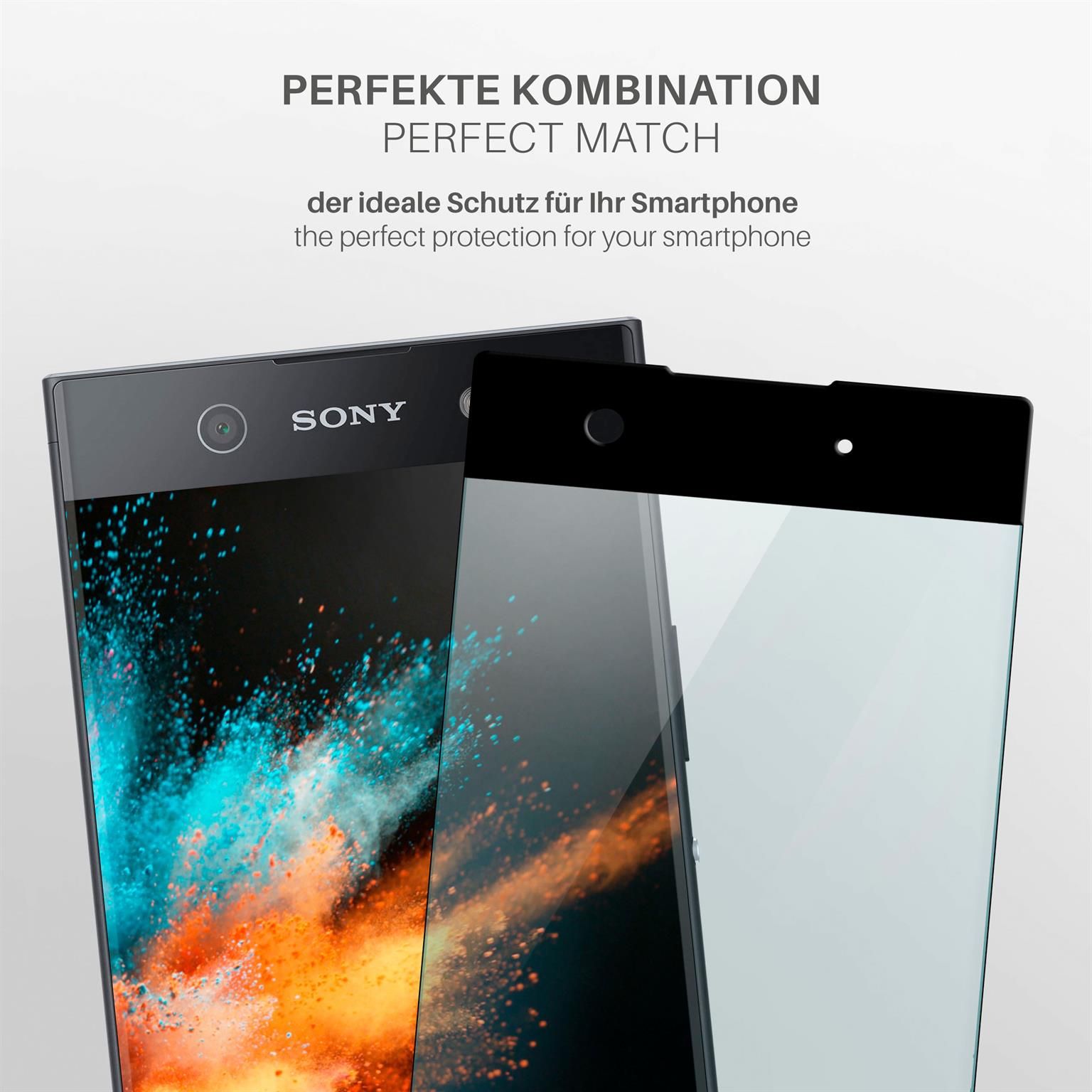 moex CurveProtect Sony Xperia XA1 Panzerglas 3D Full Screen – Weiteres Produktbild 3 moex CurveProtect Sony Xperia XA1 Panzerglas 3D Full Screen – Weiteres Produktbild 3