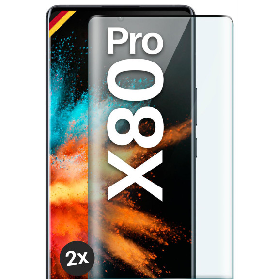 moex CurveProtect vivo X80 Pro Panzerglas 3D Full Screen – Weiteres Produktbild 1