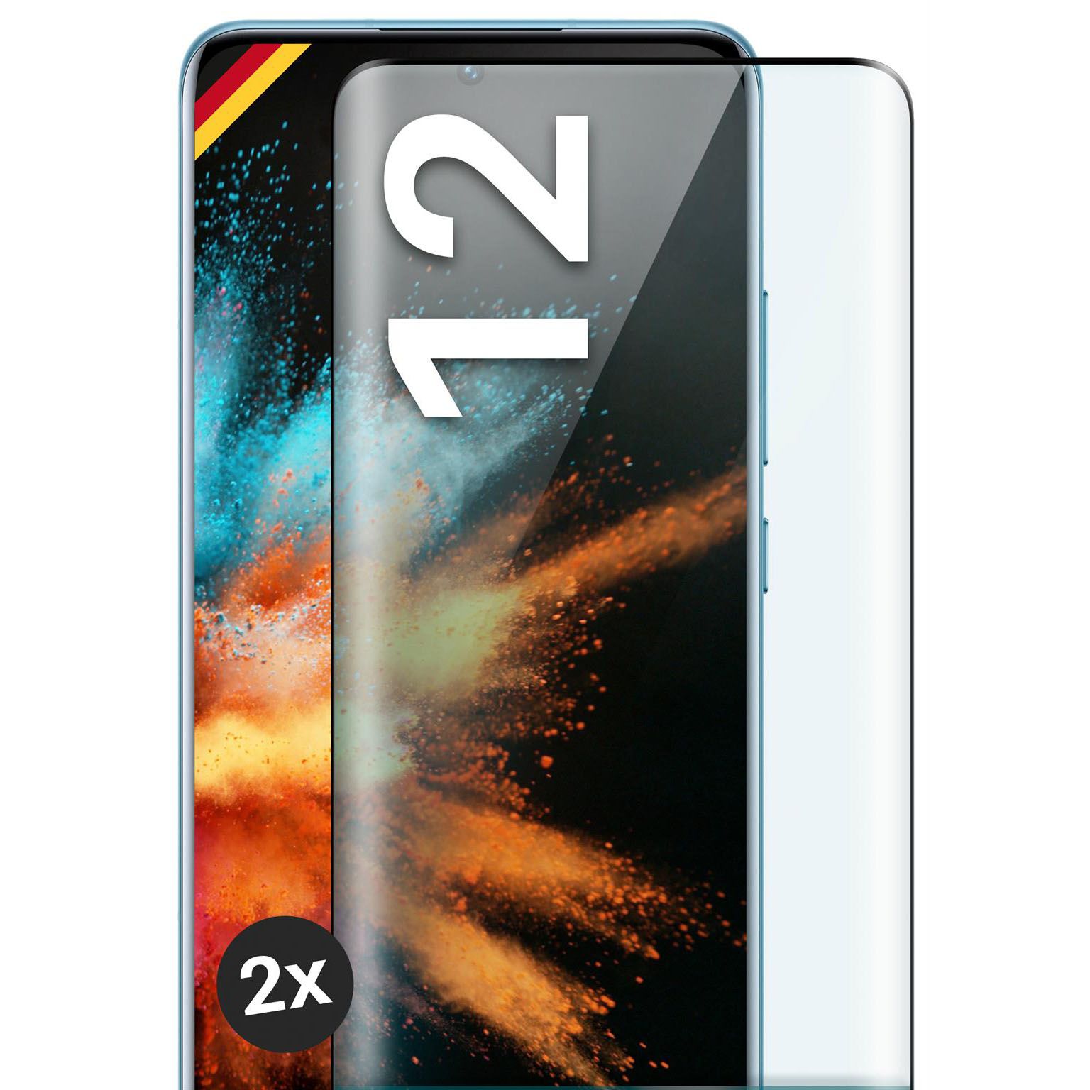 moex CurveProtect Xiaomi 12 Panzerglas 3D Full Screen – 2x Black moex CurveProtect Xiaomi 12 Panzerglas 3D Full Screen – 2x Black