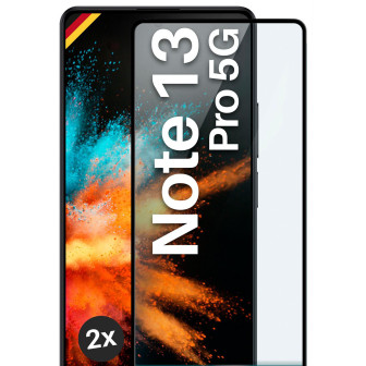 moex CurveProtect Redmi Note 13 Pro 5G Panzerglas 3D Full Screen – 2x Black