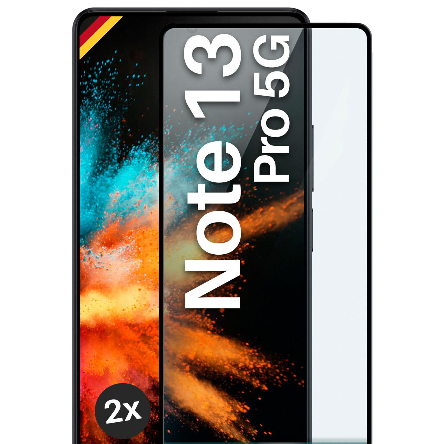 moex CurveProtect Redmi Note 13 Pro 5G Panzerglas 3D Full Screen – Weiteres Produktbild 1 moex CurveProtect Redmi Note 13 Pro 5G Panzerglas 3D Full Screen – Weiteres Produktbild 1