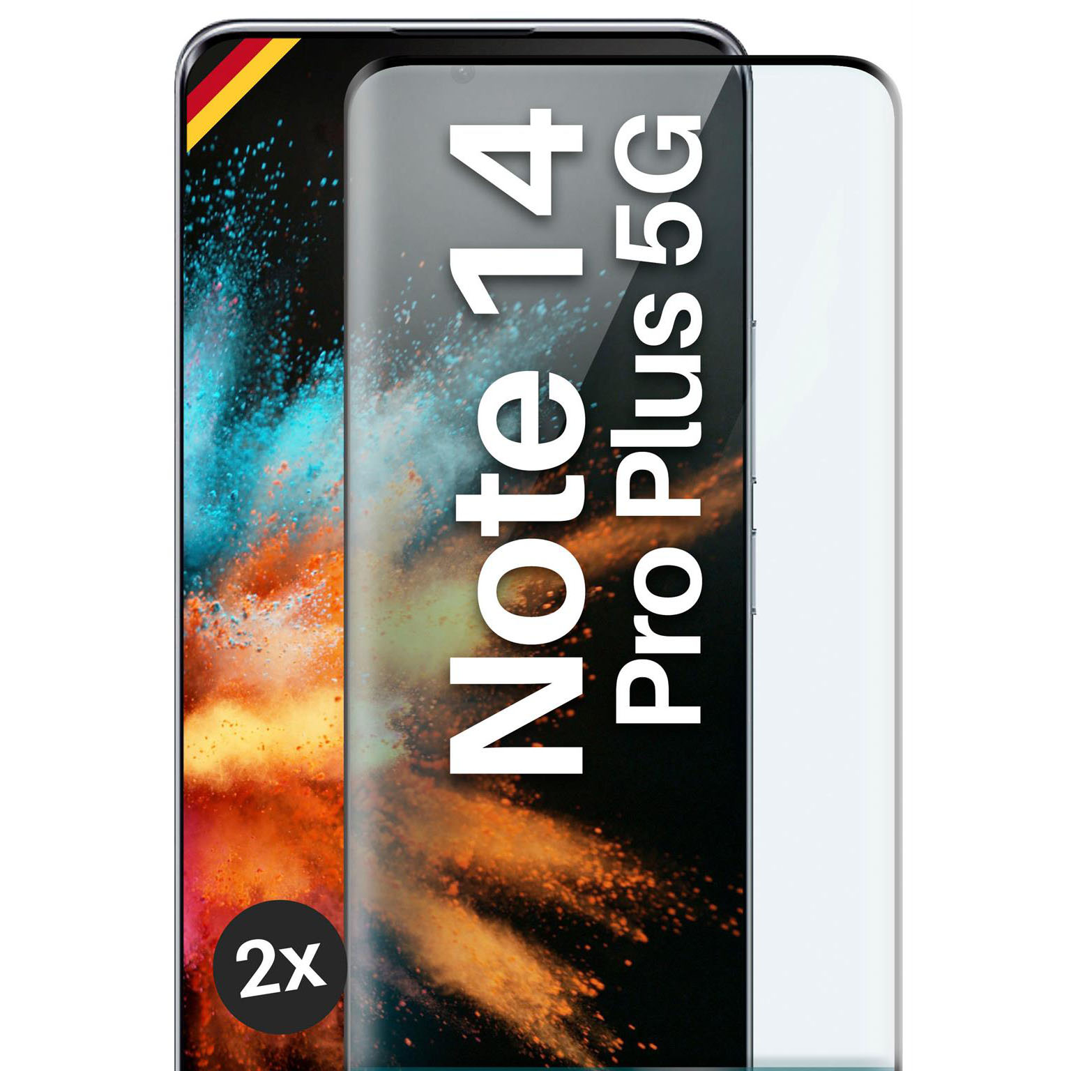 moex CurveProtect Redmi Note 14 Pro+ 5G Panzerglas 3D Full Screen – Weiteres Produktbild 1 moex CurveProtect Redmi Note 14 Pro+ 5G Panzerglas 3D Full Screen – Weiteres Produktbild 1