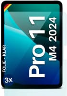 moex FlexProtect iPad Pro 11 (2024) Schutzfolie Klar – Weiteres Produktbild 1