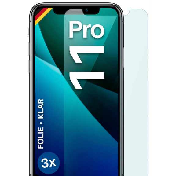 moex FlexProtect iPhone 11 Pro Schutzfolie Klar – Weiteres Produktbild 1 moex FlexProtect iPhone 11 Pro Schutzfolie Klar – Weiteres Produktbild 1