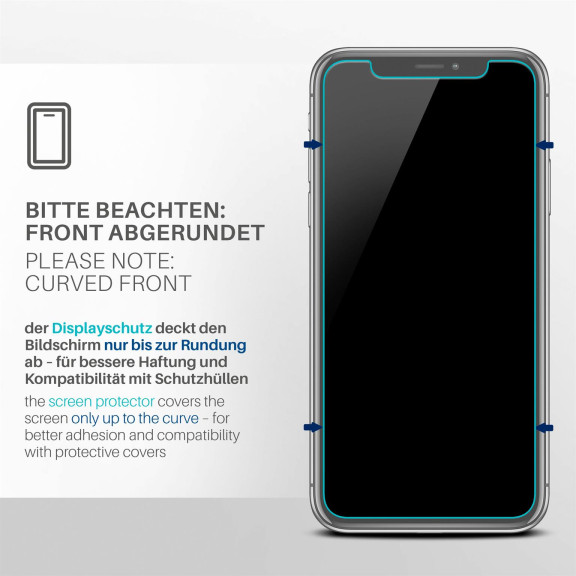 moex FlexProtect iPhone 11 Schutzfolie Klar – Weiteres Produktbild 3