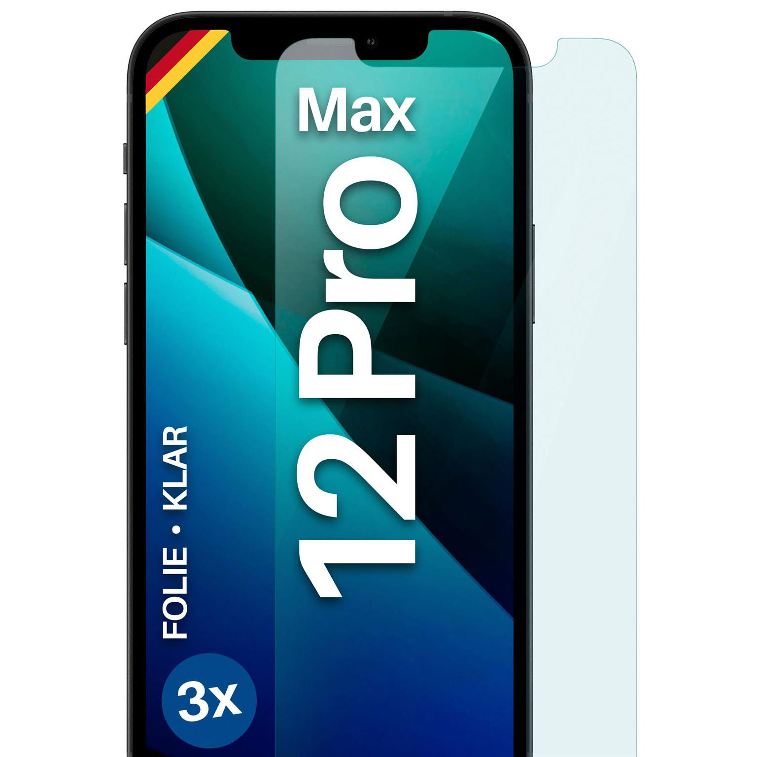 moex FlexProtect iPhone 12 Pro Max Schutzfolie Klar – Weiteres Produktbild 1 moex FlexProtect iPhone 12 Pro Max Schutzfolie Klar – Weiteres Produktbild 1