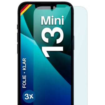moex FlexProtect iPhone 13 mini Schutzfolie Klar – 3er Set moex FlexProtect iPhone 13 mini Schutzfolie Klar – 3er Set