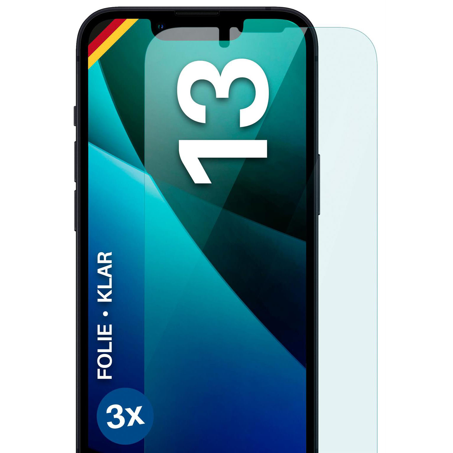 moex FlexProtect iPhone 13 Schutzfolie Klar – Weiteres Produktbild 1 moex FlexProtect iPhone 13 Schutzfolie Klar – Weiteres Produktbild 1