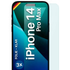 moex FlexProtect iPhone 14 Pro Max Schutzfolie Klar – Weiteres Produktbild 1