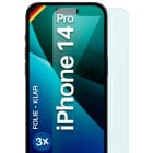 moex FlexProtect iPhone 14 Pro Schutzfolie Klar – Weiteres Produktbild 1