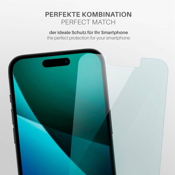 moex FlexProtect iPhone 14 Pro Schutzfolie Klar – Weiteres Produktbild 3