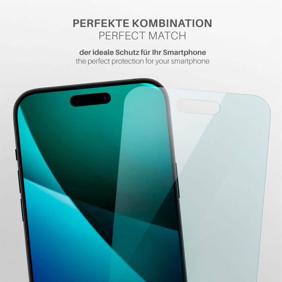 moex FlexProtect iPhone 16 Plus Schutzfolie Klar – Weiteres Produktbild 3