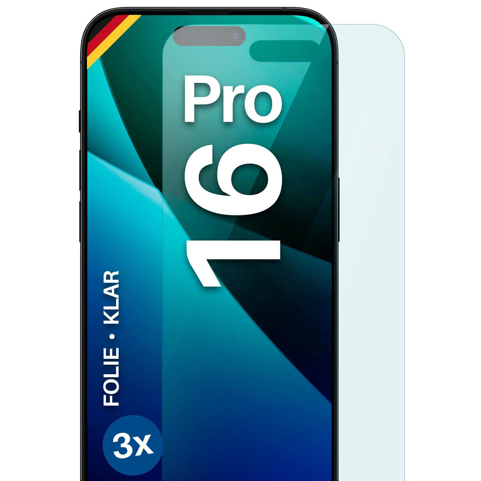 moex FlexProtect iPhone 16 Pro Schutzfolie Klar – undefined