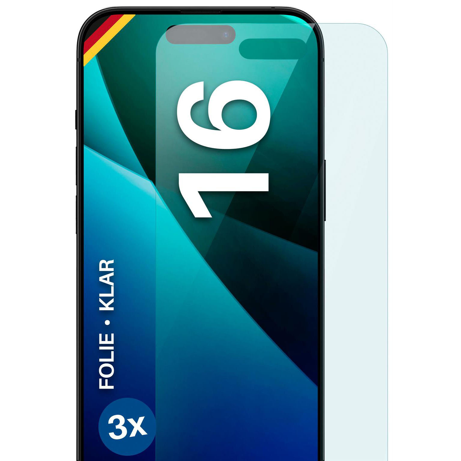 moex FlexProtect iPhone 16 Schutzfolie Klar – Weiteres Produktbild 1 moex FlexProtect iPhone 16 Schutzfolie Klar – Weiteres Produktbild 1