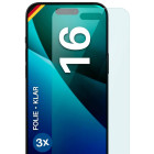 moex FlexProtect iPhone 16 Schutzfolie Klar – Weiteres Produktbild 1