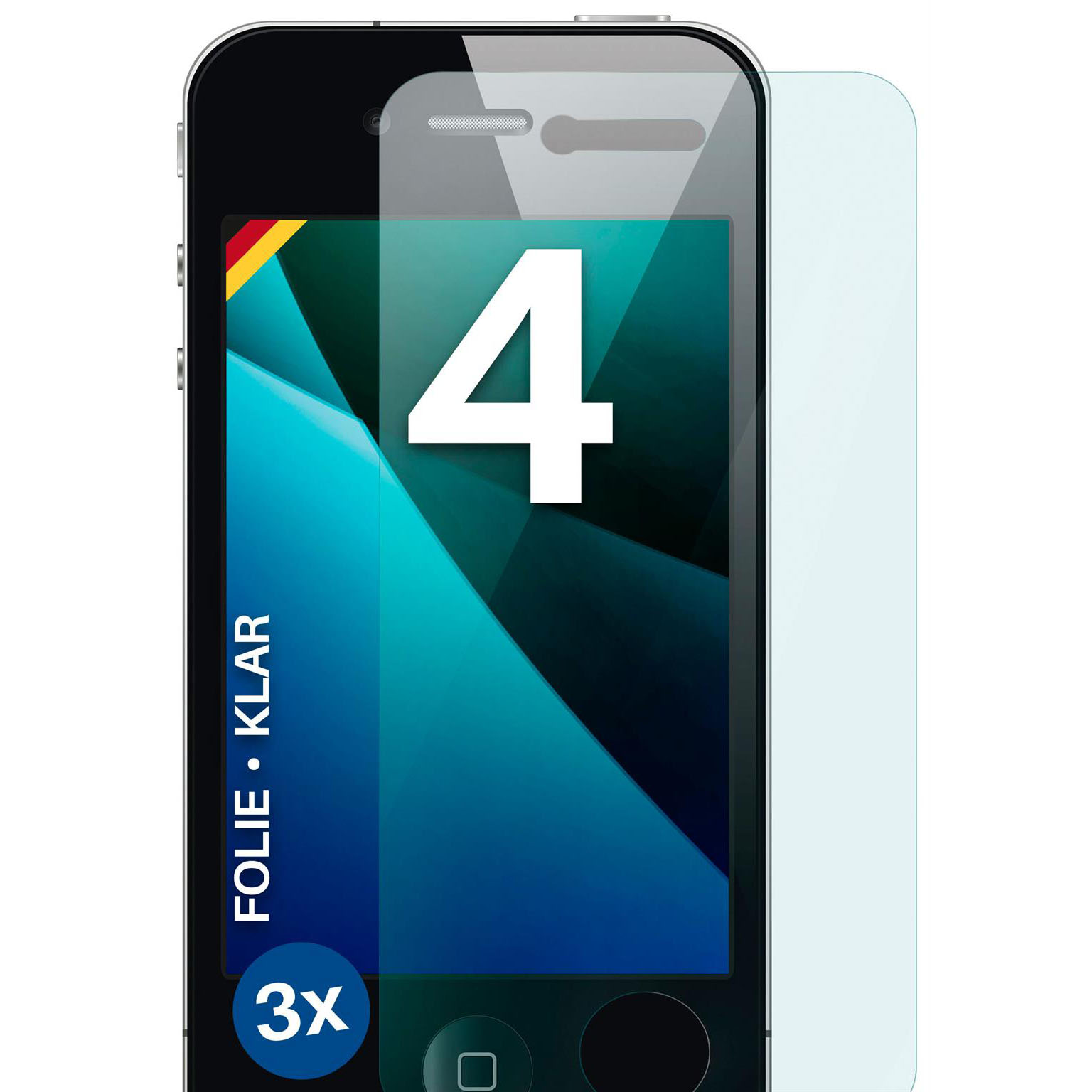 moex FlexProtect iPhone 4 Schutzfolie Klar – Weiteres Produktbild 1 moex FlexProtect iPhone 4 Schutzfolie Klar – Weiteres Produktbild 1